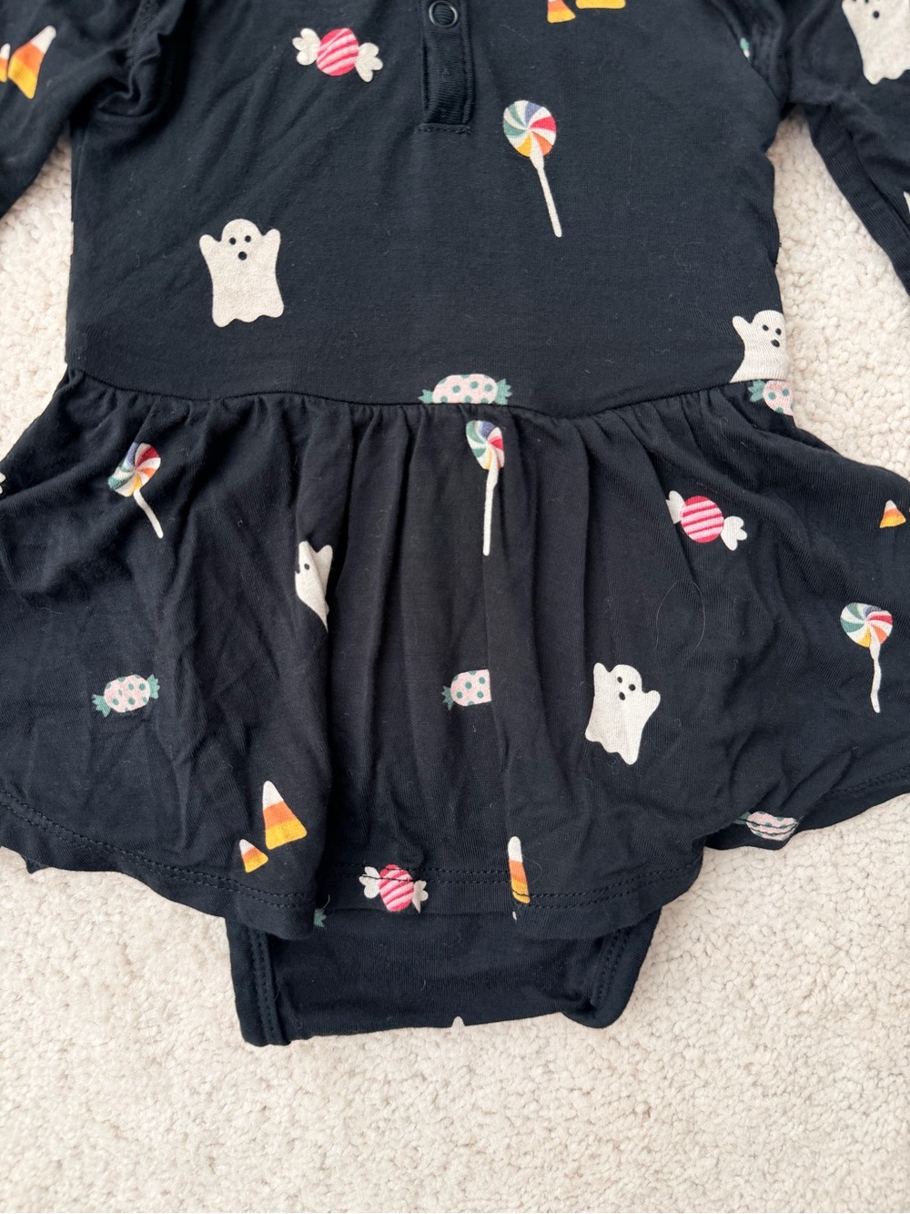 Kyte BABY Twirl Bodysuit with Candy Print - Picture 11 of 13
